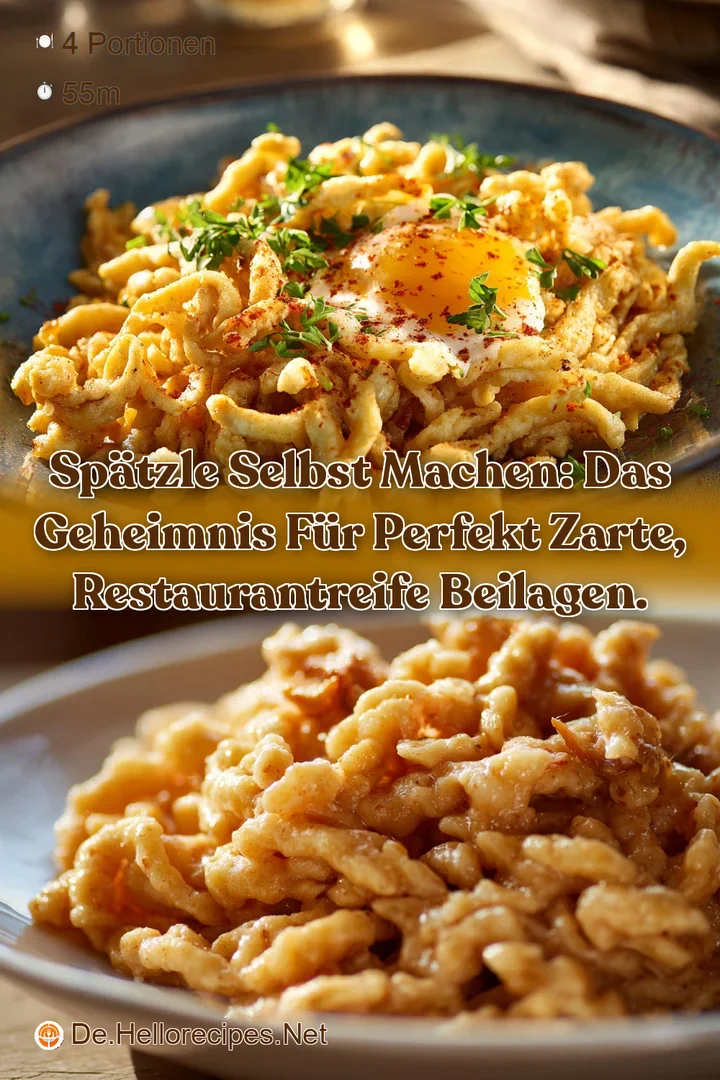 Sp&auml;tzle selbst machen: Das Geheimnis f&uuml;r perfekt zarte restaurantreife Beilagen.