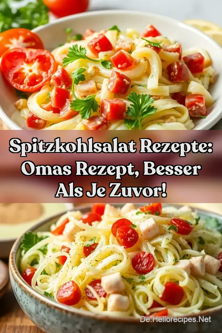 Spitzkohlsalat Rezepte: Omas Rezept Besser Als Je Zuvor!