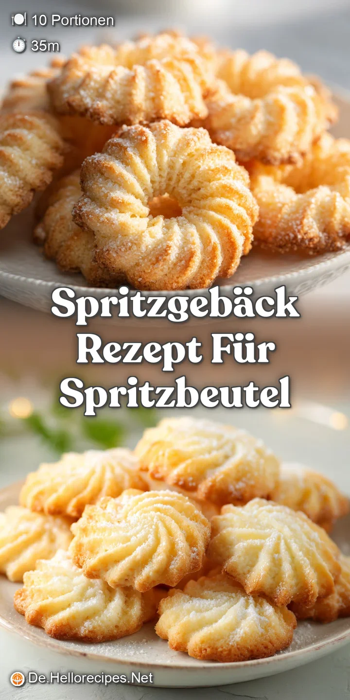 Close-up of a buttery, swirled Spritz cookie revealing its fine texture and golden-brown edges, hinting at a melt-in-your-...