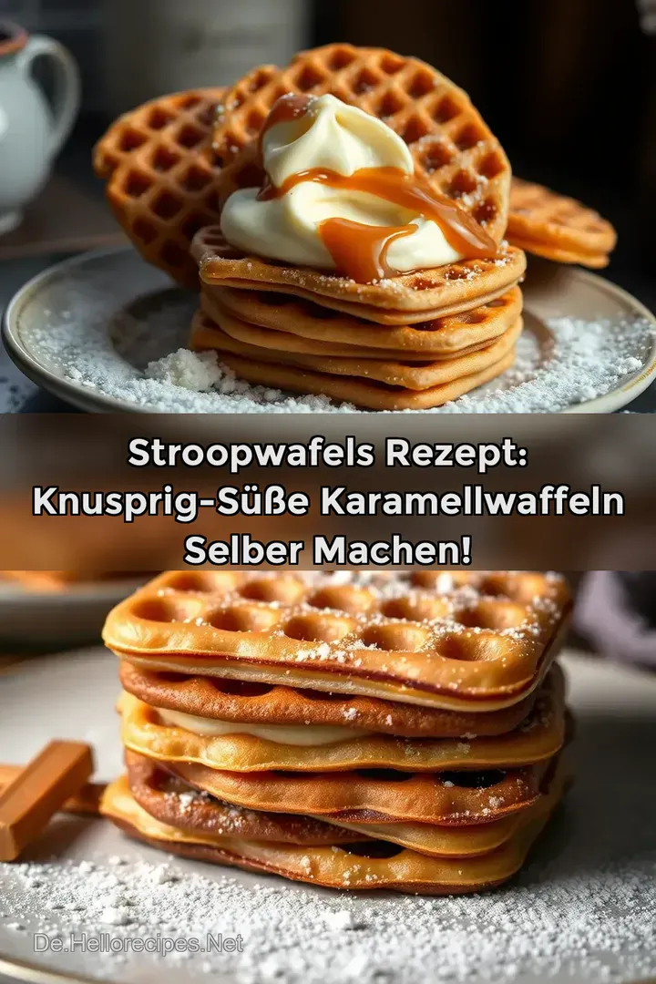 Stroopwafels Rezept: Knusprig-süße Karamellwaffeln selber machen!