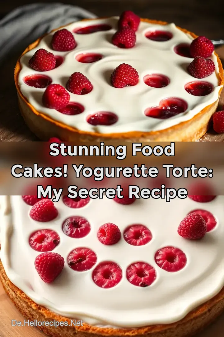 Stunning Food Cakes! Yogurette Torte: My Secret Recipe