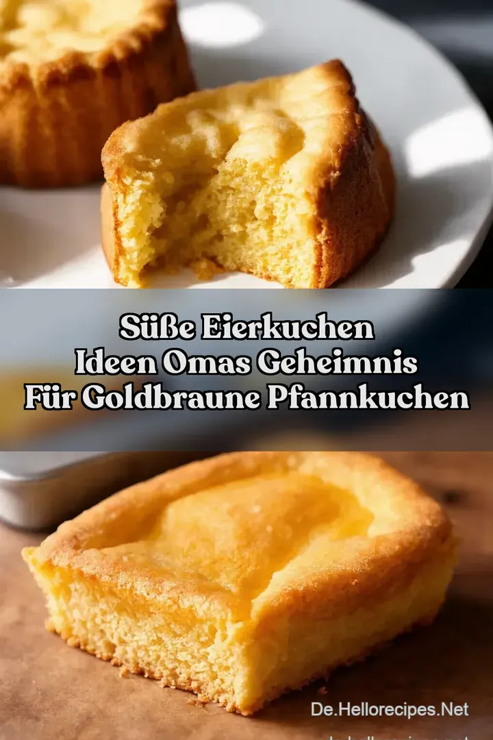 S&uuml;&szlig;e Eierkuchen Ideen Omas Geheimnis f&uuml;r Goldbraune Pfannkuchen