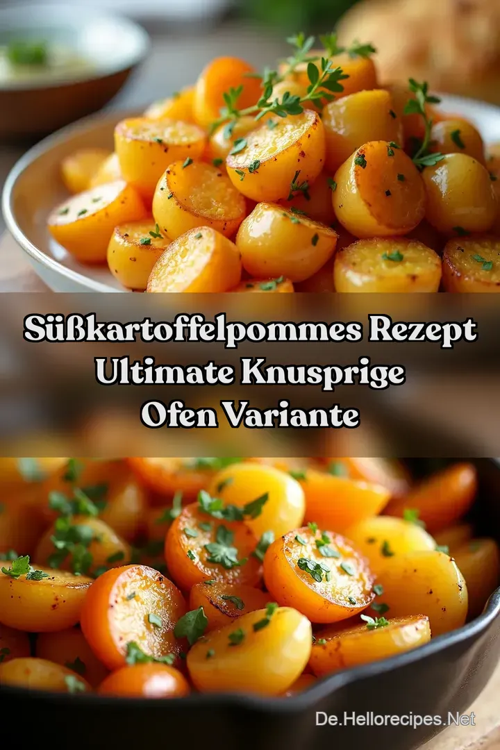 S&uuml;&szlig;kartoffelpommes Rezept Ultimate Knusprige Ofen Variante