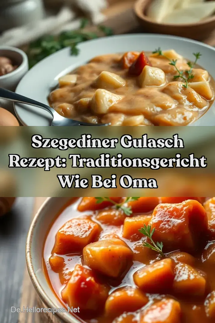 Szegediner Gulasch Rezept: Traditionsgericht Wie Bei Oma