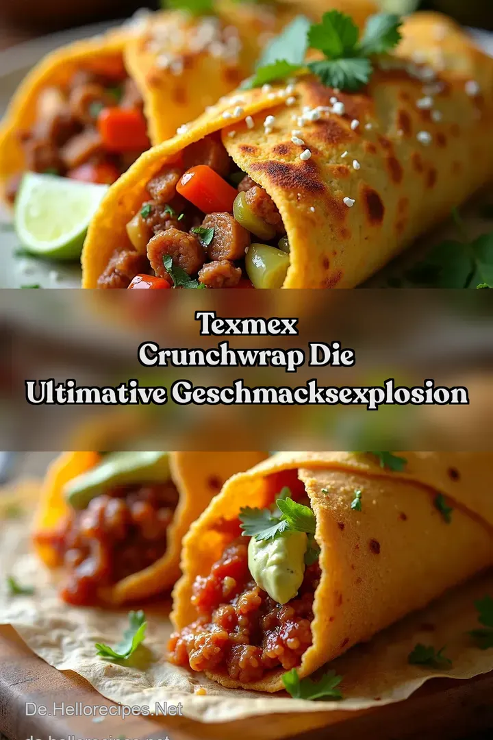 TexMex Crunchwrap Die Ultimative Geschmacksexplosion