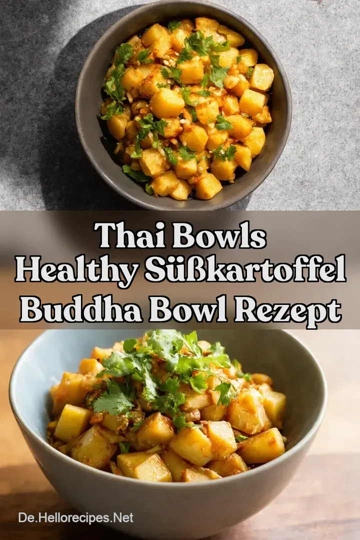 Thai Bowls Healthy S&uuml;&szlig;kartoffel Buddha Bowl Rezept
