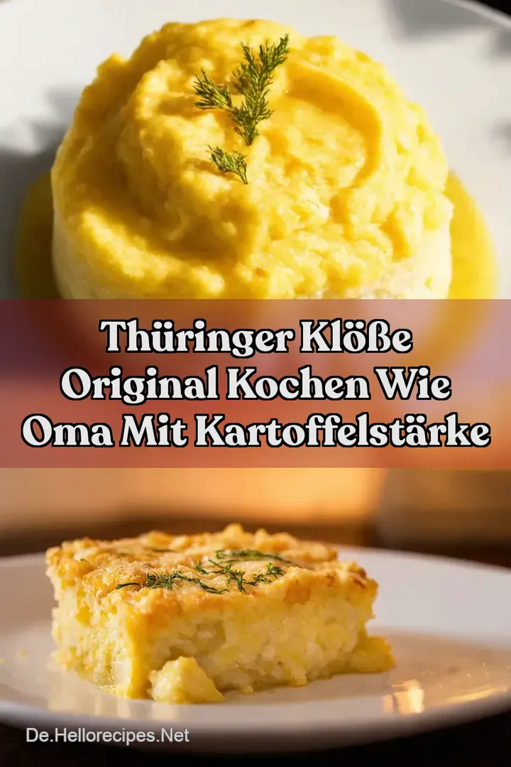 Thüringer Klöße Original Kochen wie Oma mit Kartoffelstärke