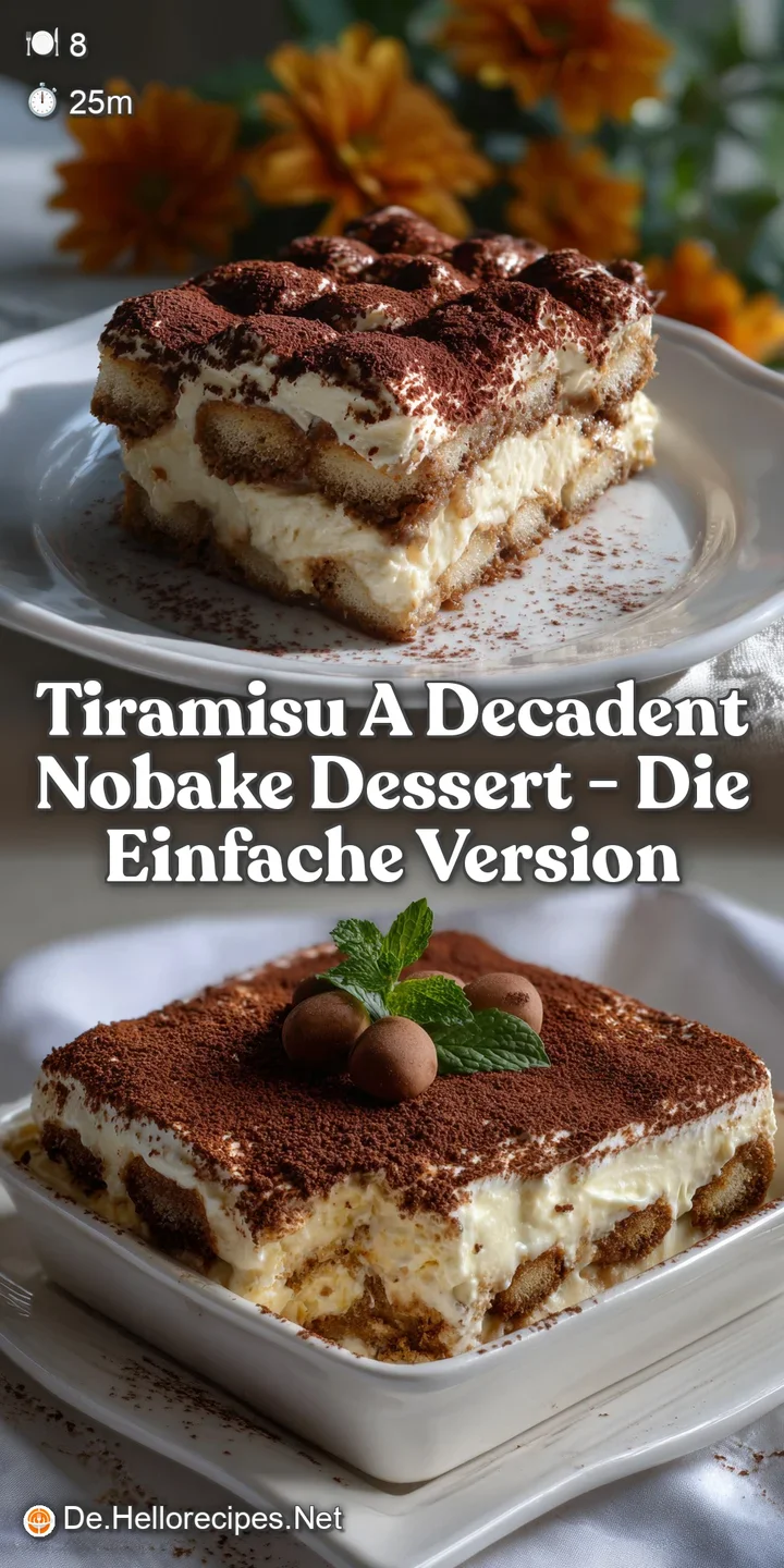 Close-up of a tiramisu slice revealing moist ladyfingers, rich mascarpone cream, and dark cocoa. Textures beckon, inviting...