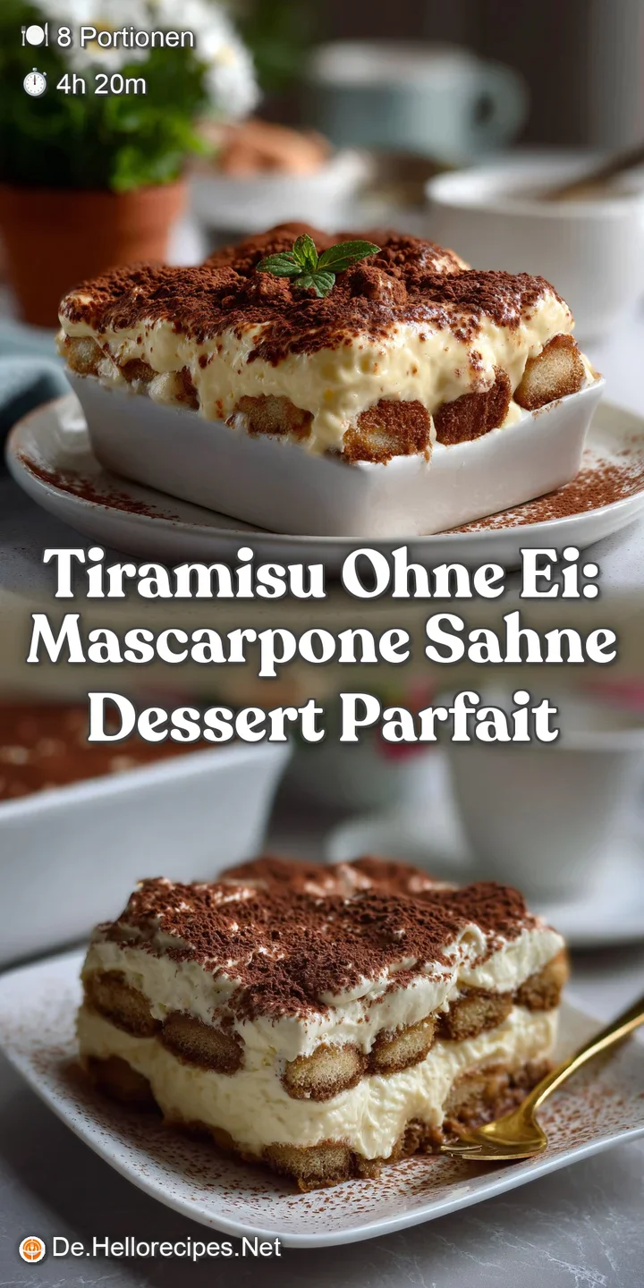 A close-up of a spoonful of creamy tiramisu, revealing the texture of the mascarpone and ladyfingers, with a dusting of co...