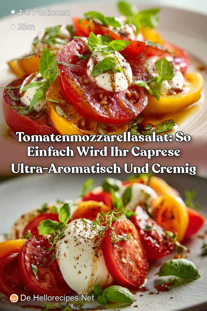 TomatenMozzarellaSalat: So einfach wird Ihr Caprese ultra-aromatisch und cremig