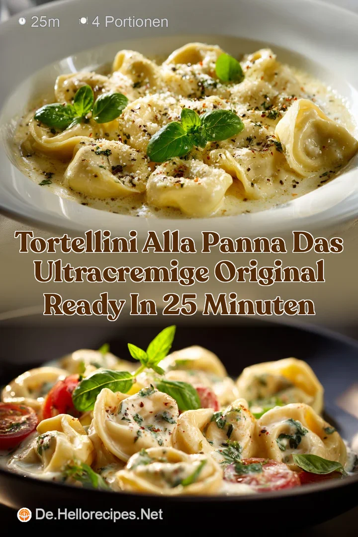 Tortellini alla Panna Das ultracremige Original Ready in 25 Minuten