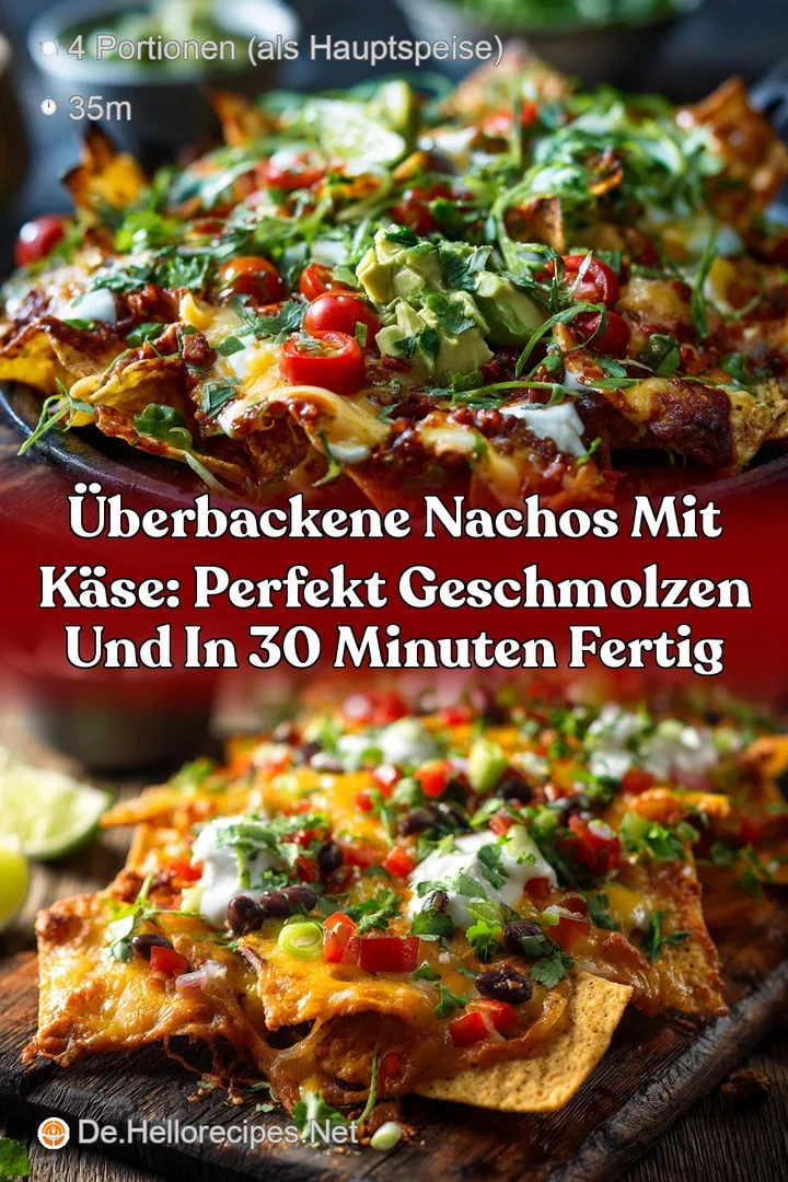 &Uuml;berbackene Nachos mit K&auml;se: Perfekt geschmolzen und in 30 Minuten fertig