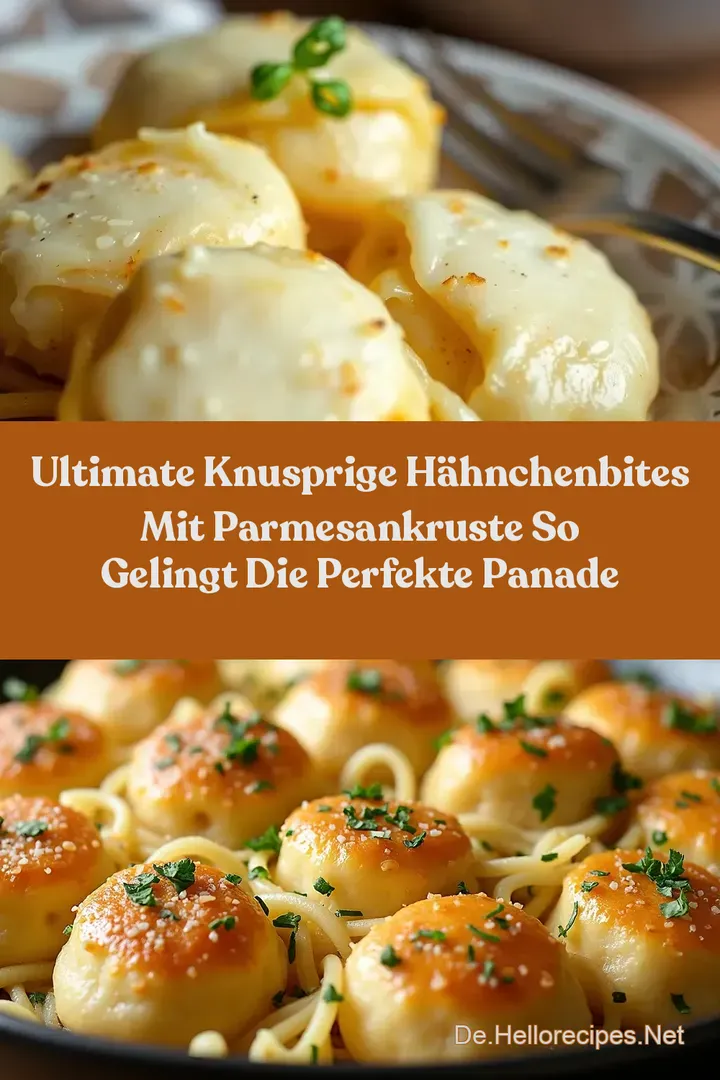 Ultimate Knusprige HähnchenBites mit ParmesanKruste So gelingt die perfekte Panade