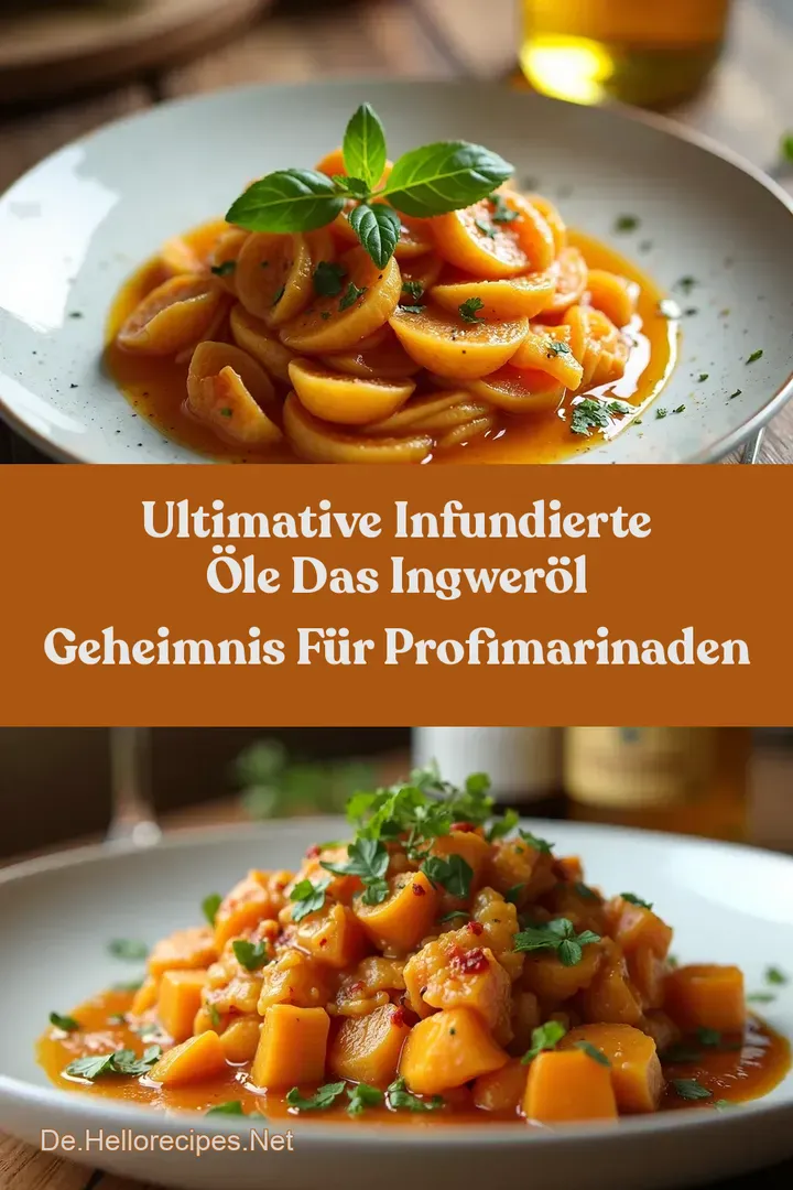 Ultimative Infundierte Öle Das Ingweröl Geheimnis für ProfiMarinaden