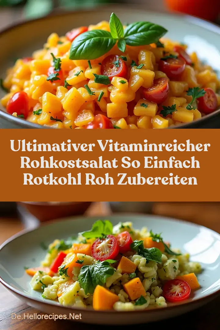 Ultimativer Vitaminreicher Rohkostsalat So Einfach Rotkohl Roh Zubereiten