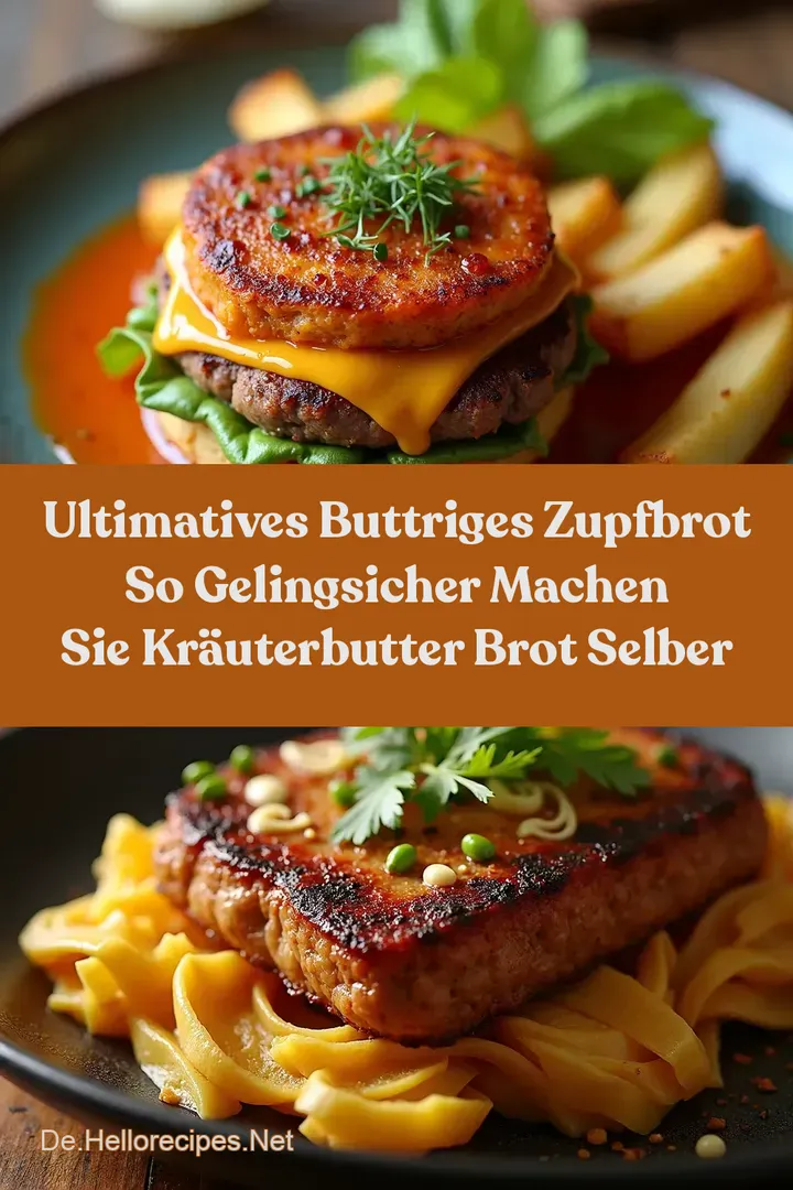 ULTIMATIVES Buttriges Zupfbrot So Gelingsicher Machen Sie Kräuterbutter Brot Selber