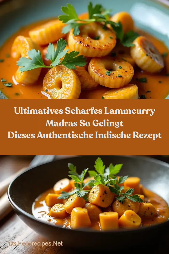 Ultimatives Scharfes Lammcurry Madras So Gelingt Dieses Authentische Indische Rezept