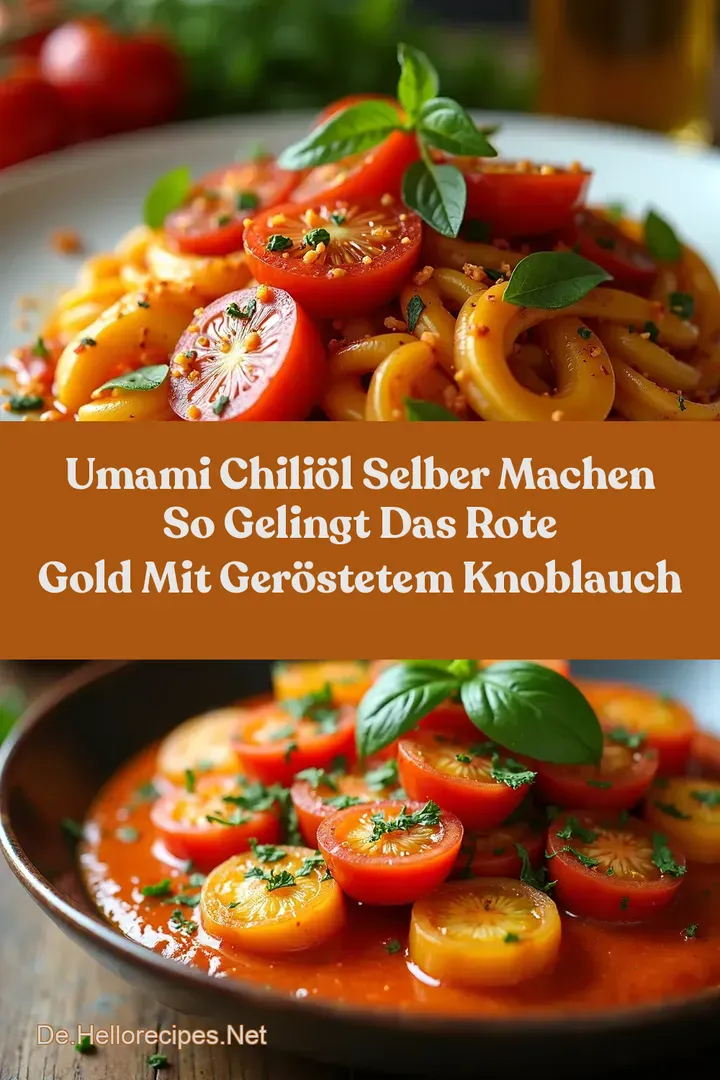 Umami Chiliöl selber machen So Gelingt Das Rote Gold Mit Geröstetem Knoblauch