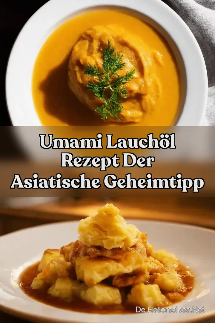 Umami Lauch&ouml;l Rezept Der asiatische Geheimtipp