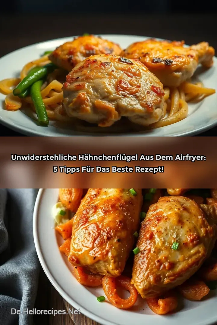 Unwiderstehliche Hähnchenflügel aus dem Airfryer: 5 Tipps für das beste Rezept!