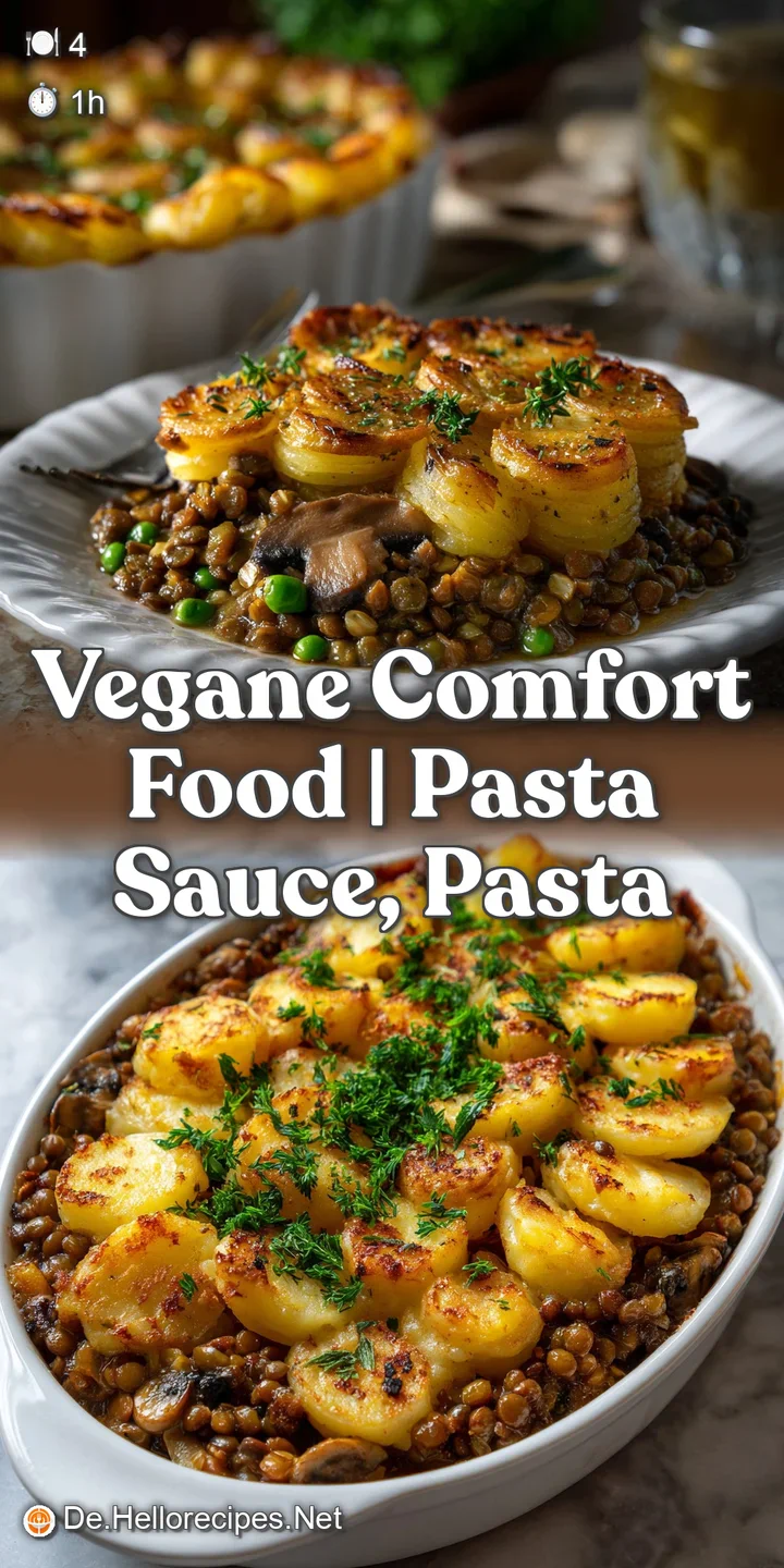 Vegane comfort food | Pasta Sauce Pasta