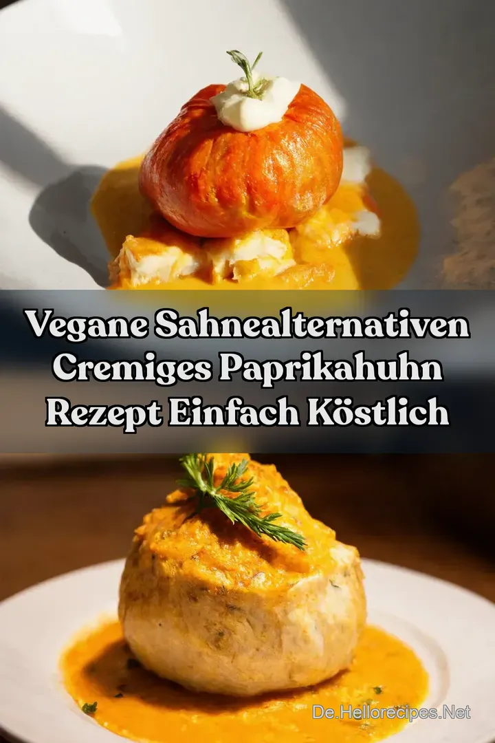 Vegane Sahnealternativen Cremiges Paprikahuhn Rezept Einfach Köstlich
