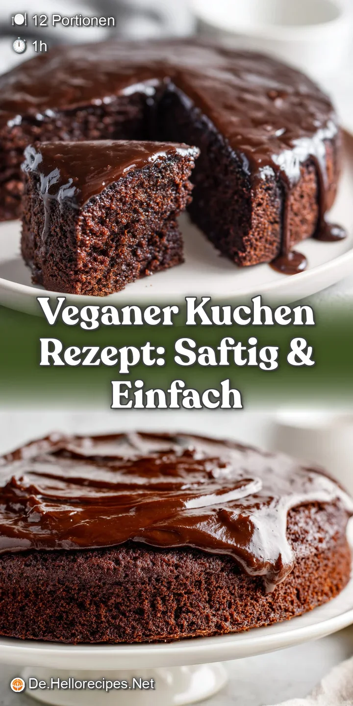 Close-up reveals the moist, airy crumb of the vegan cake. Lightly golden crust and scattered crumbs signal a sweet, delect...