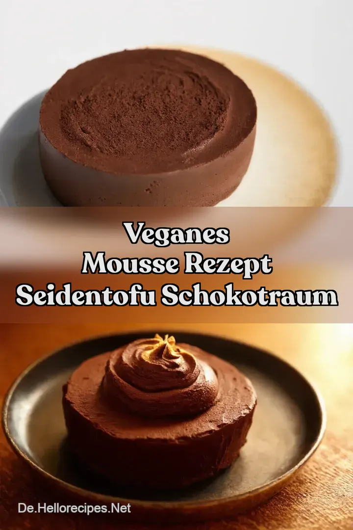 Veganes Mousse Rezept Seidentofu SchokoTraum