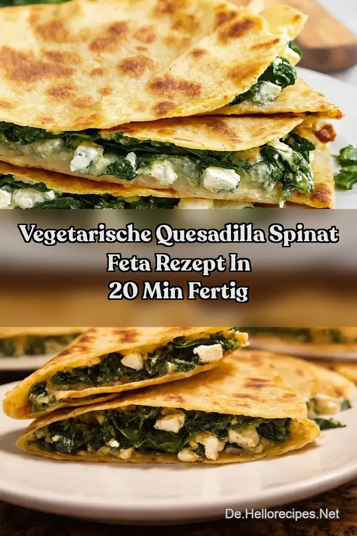 Vegetarische Quesadilla Spinat Feta Rezept In 20 Min Fertig