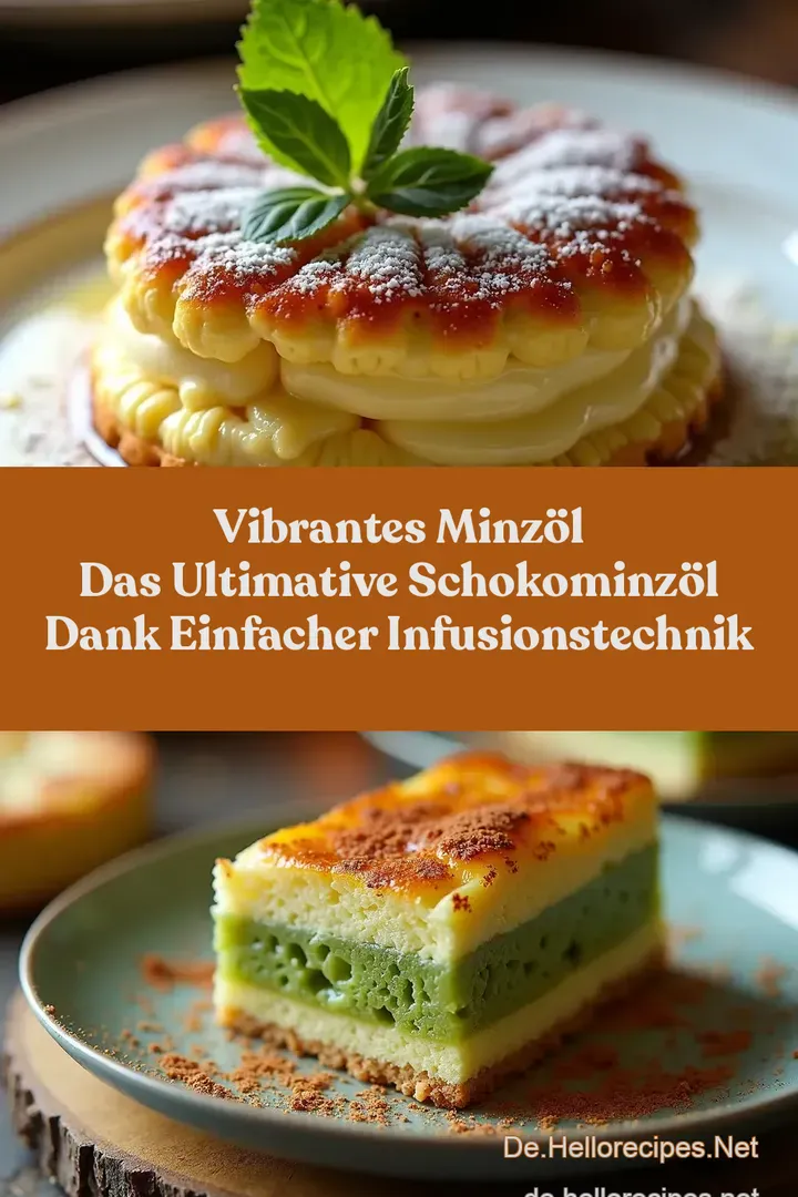 Vibrantes Minzöl Das Ultimative SchokoMinzÖl dank einfacher Infusionstechnik