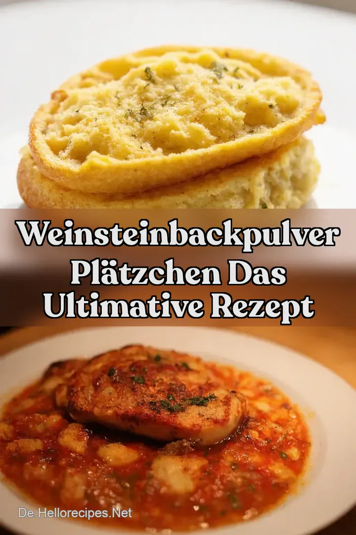 Weinsteinbackpulver Pl&auml;tzchen Das ultimative Rezept