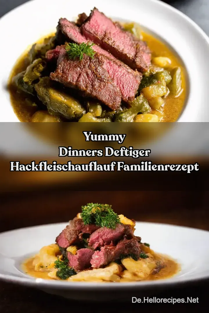 Yummy Dinners Deftiger Hackfleischauflauf Familienrezept