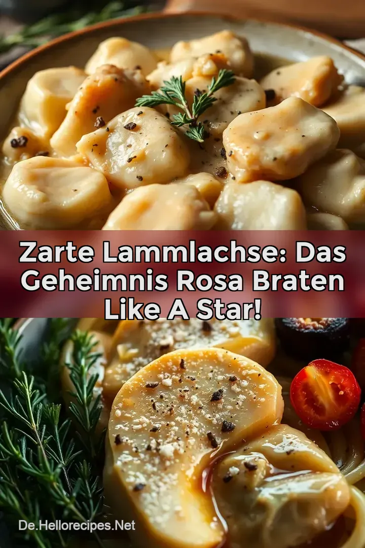 Zarte Lammlachse: Das Geheimnis rosa Braten Like A Star!