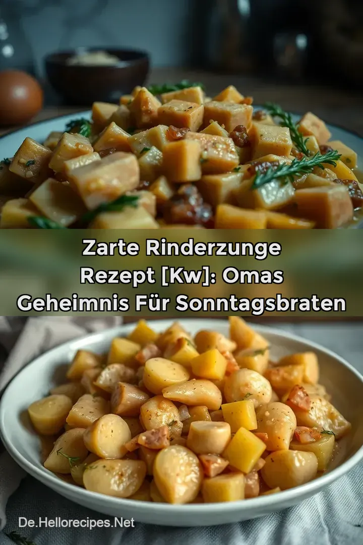 Zarte Rinderzunge Rezept [kw]: Omas Geheimnis für Sonntagsbraten