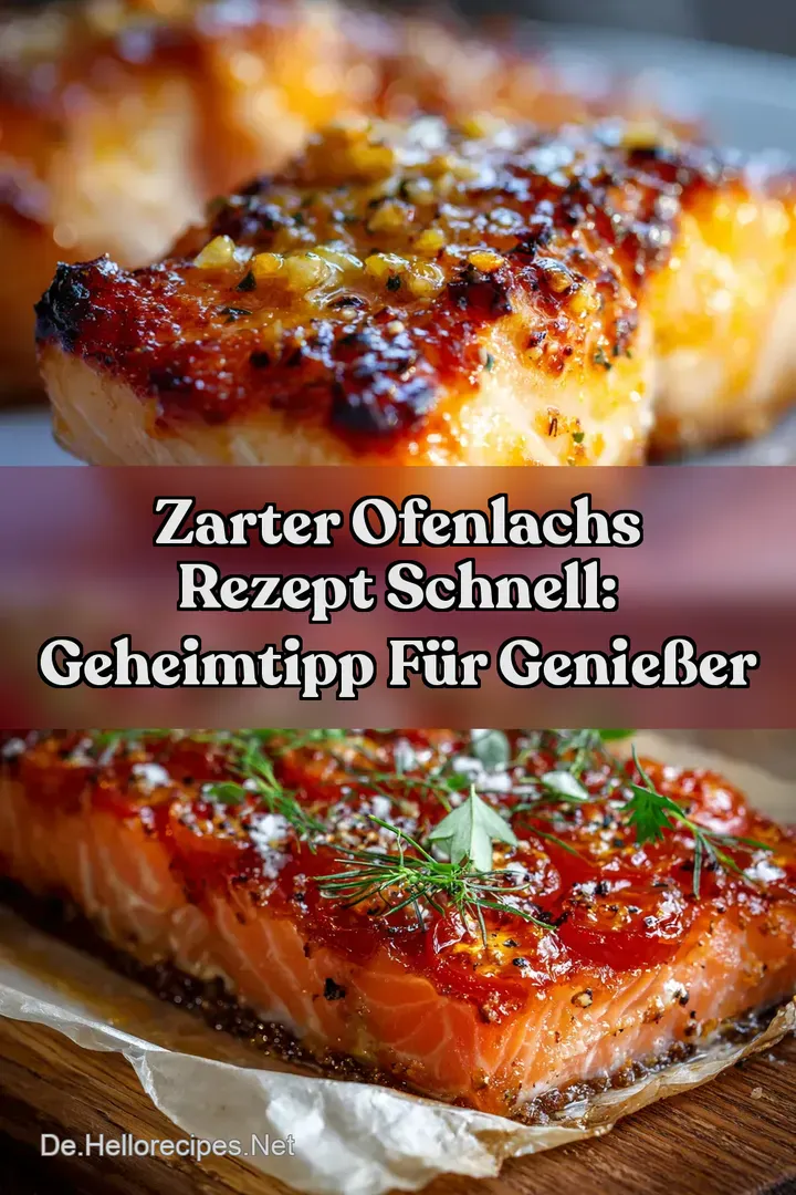 Zarter Ofenlachs Rezept Schnell: Geheimtipp für Genießer