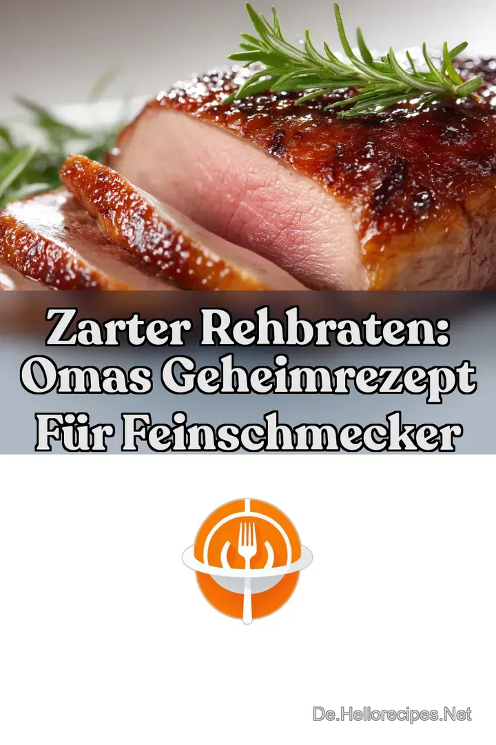 Zarter Rehbraten: Omas Geheimrezept für Feinschmecker