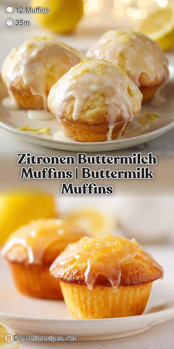 Nahaufnahme eines luftigen Muffins mit weicher, por&ouml;ser Krume und gl&auml;nzender, wei&szlig;er, tropfender Zitronenglasur.