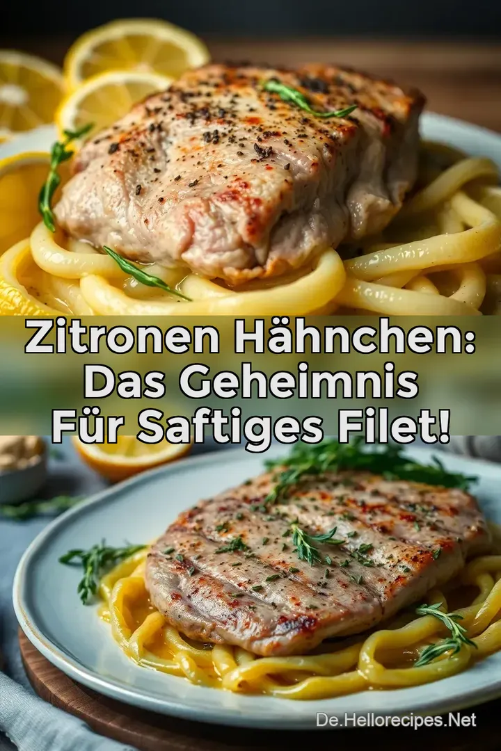 Zitronen Hähnchen: Das Geheimnis für Saftiges Filet!