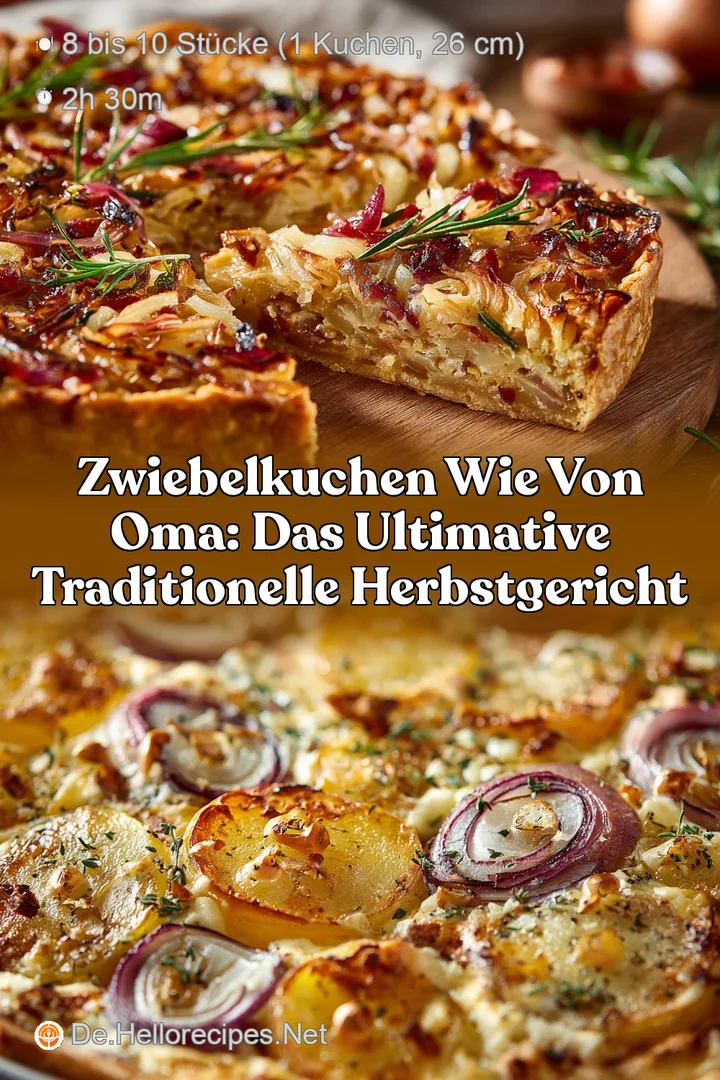 Zwiebelkuchen wie von Oma: Das ultimative traditionelle Herbstgericht