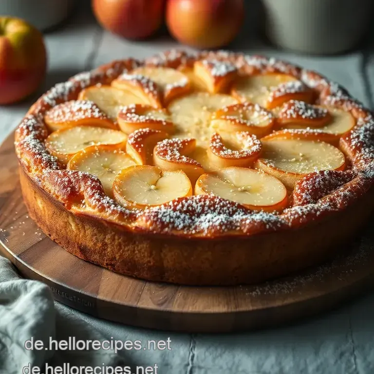Apfel-Schmand-Torte nach Landfrauenart presentation
