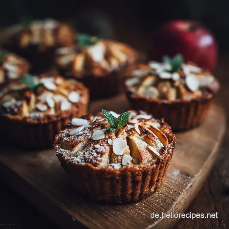 Knusprige Apfelzimtcups Vom Blech Apfelkuchen Im Handtaschenformat presentation