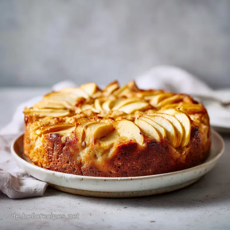 Apfelkuchen Hei&szlig;luftfritteuse f&uuml;r 8 Portionen