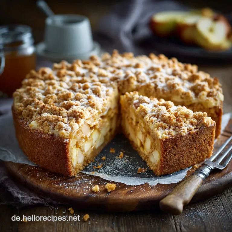 Apfelkuchen Mit Streuseln: Omas Klassiker presentation