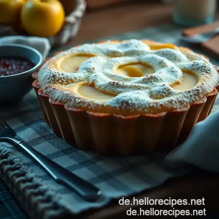 Apfelmuskuchen aus dem Pampered Chef presentation