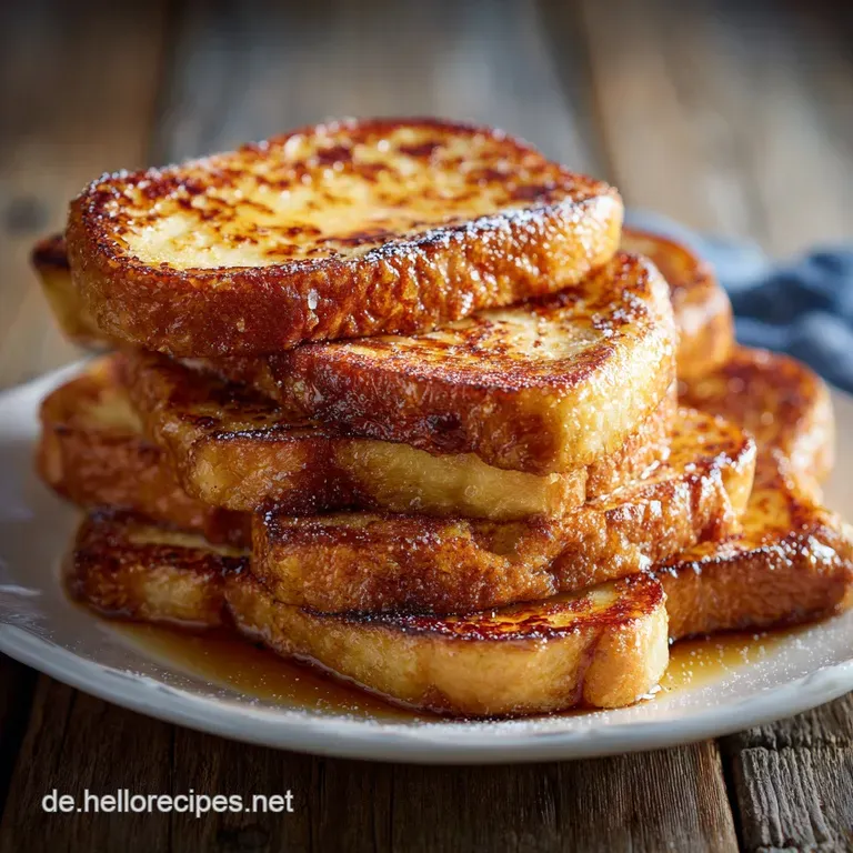 Arme Ritter Nach Omas Rezept: Goldbraun