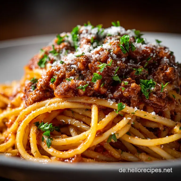 Spaghetti Bolognese: Authentisches Rag&ugrave; alla Bolognese wie bei Nonna