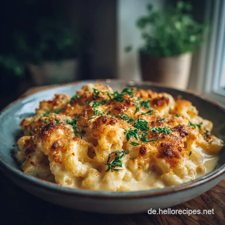 Mac and Cheese Der Cremige Auflauf Mit Knuspriger K&auml;sekruste presentation