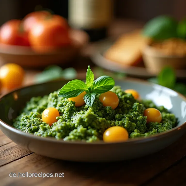 Il Classico Perfetto Echtes Ligurisch Inspiriertes BasilikumPesto presentation