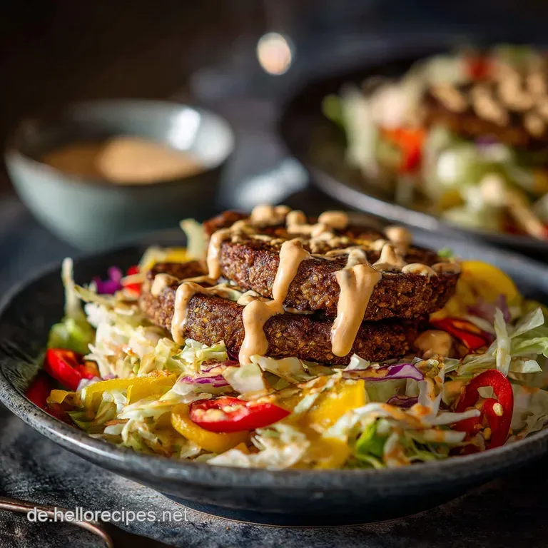 Big Mac Salat und Veganer Big Mac Das einfache Original und die beste Vegane PowerBowl