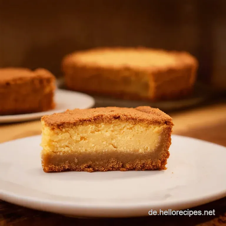 Biscoff Salted Caramel Cheesecake presentation